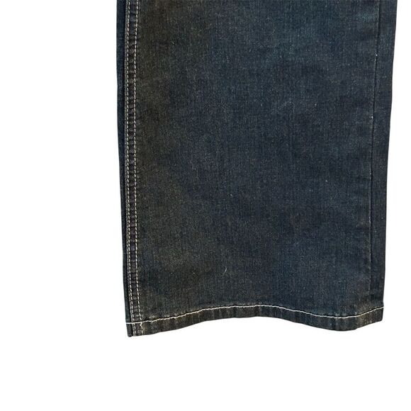 Buffalo Blu Men's Slim Bootcut Jeans Blue Size 33 Stretch Denim - Picture 4 of 13